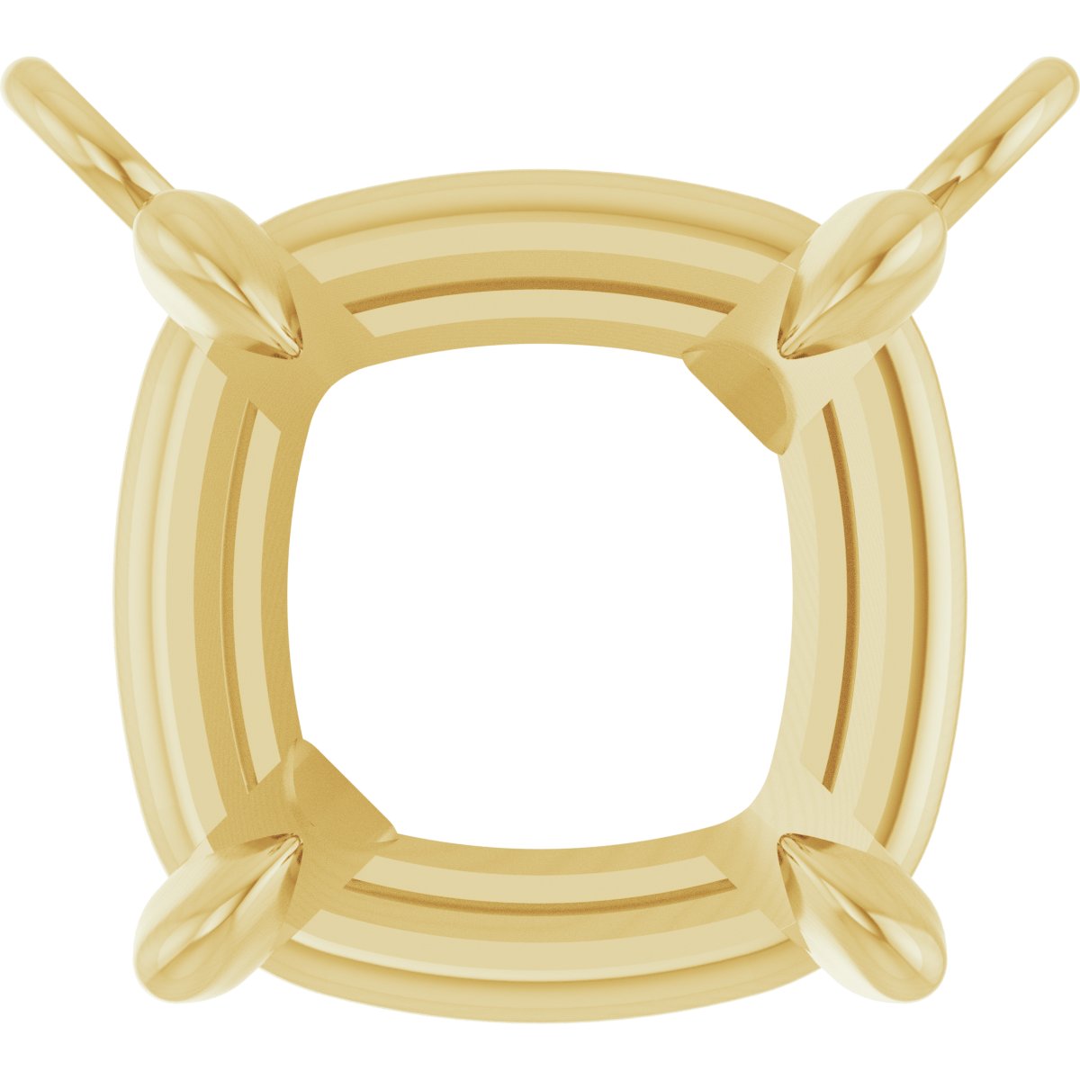 Claw-Prong Solitaire Necklace Center