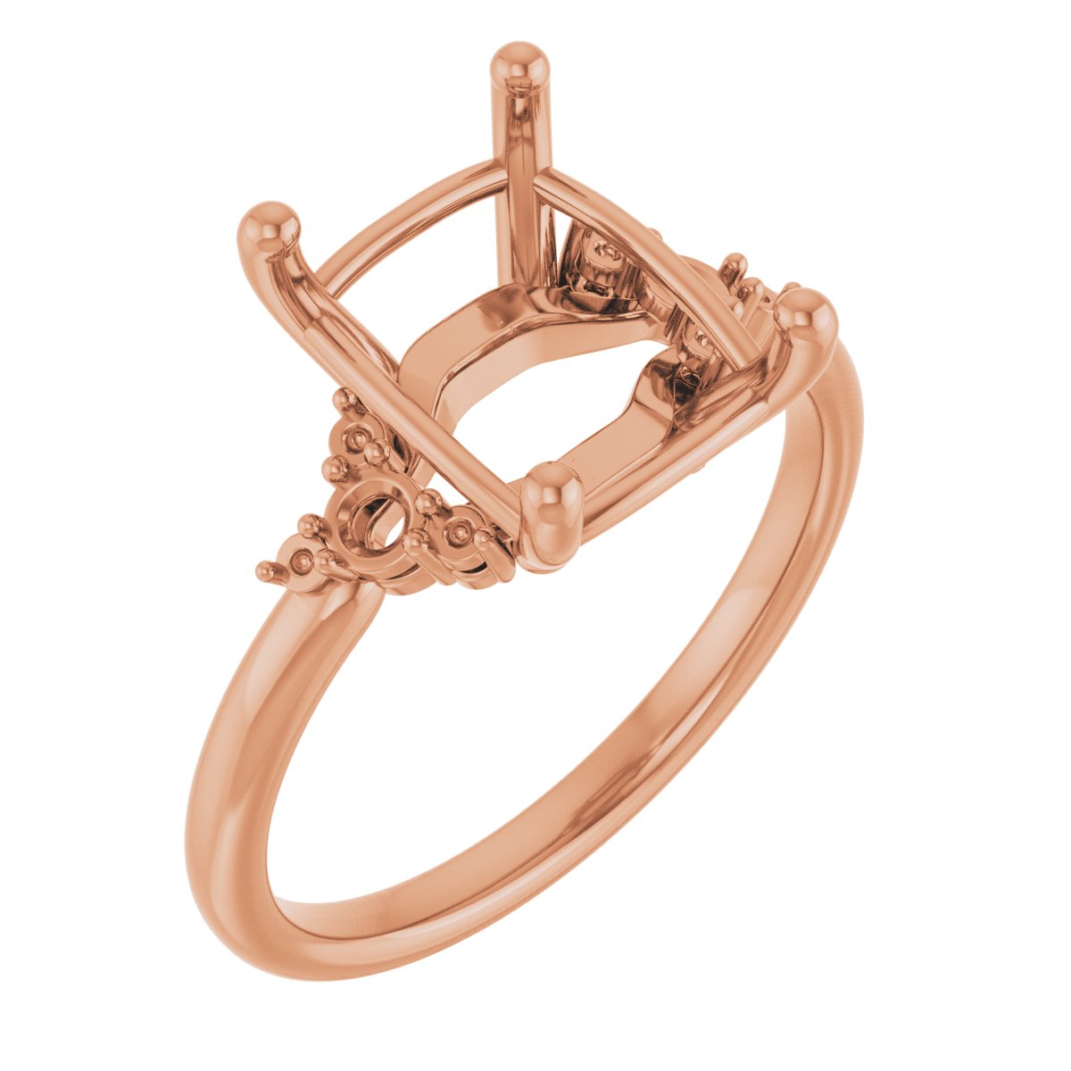 Accented Engagement Ring or Band