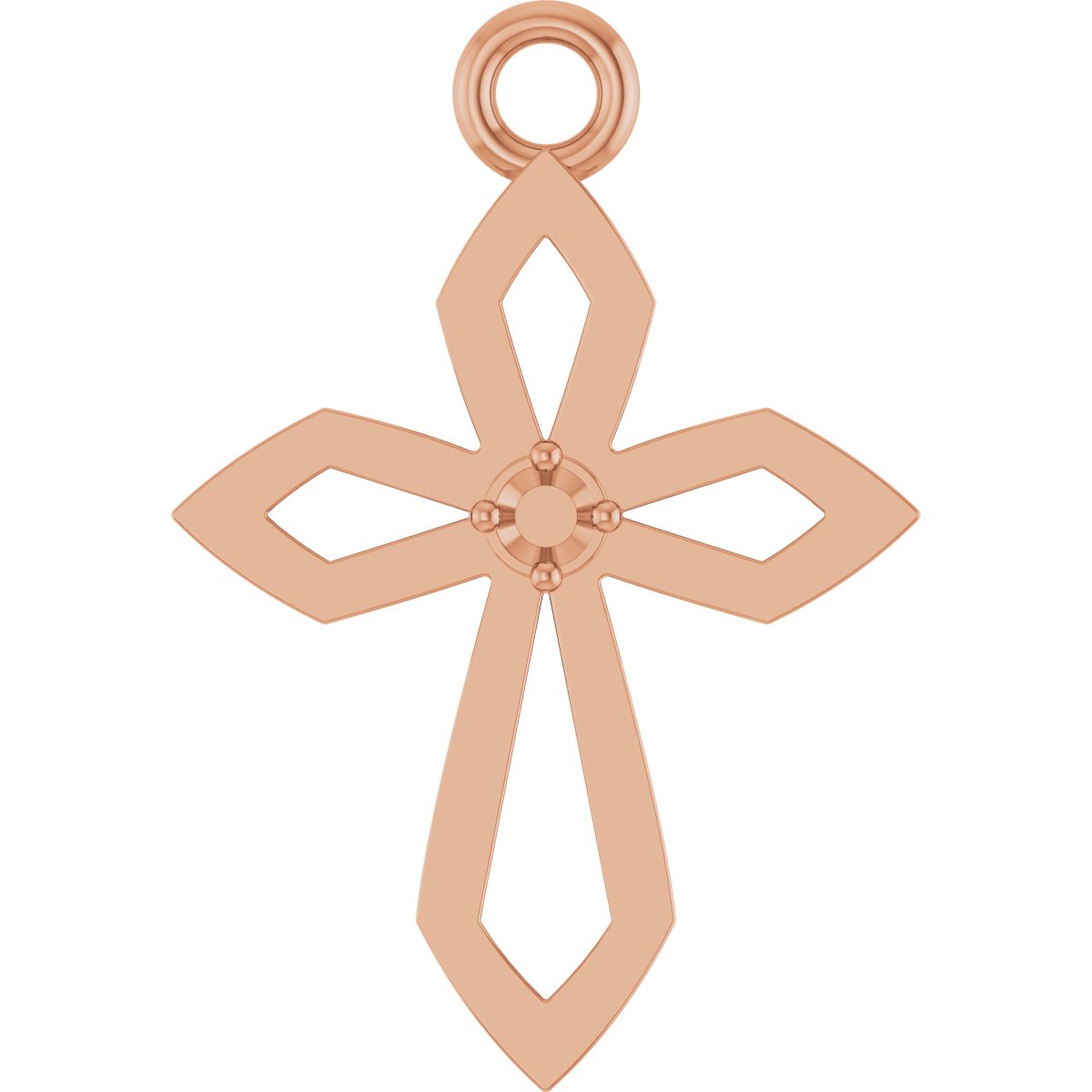 Accented Cross Dangle