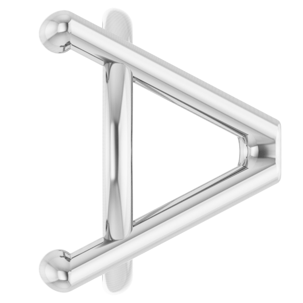 Round 4-Prong Earring Setting