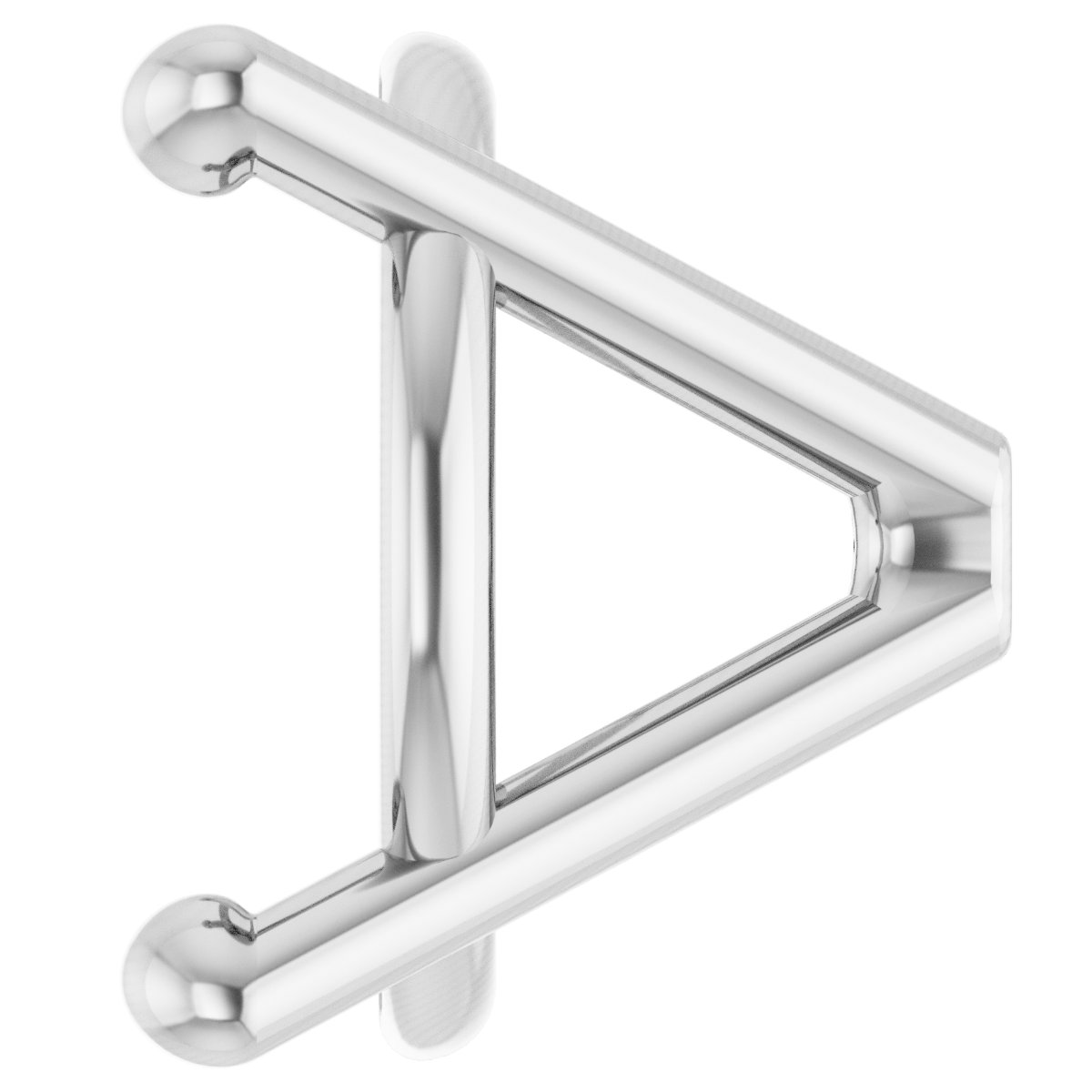 Round 4-Prong Earring Setting