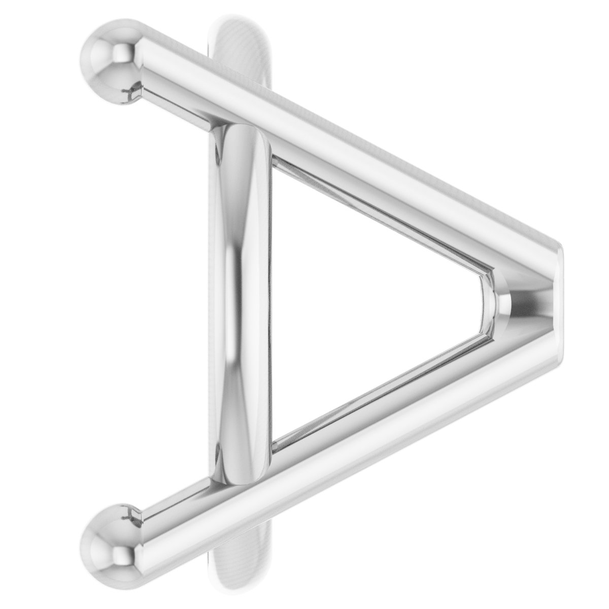 Round 4-Prong Earring Setting