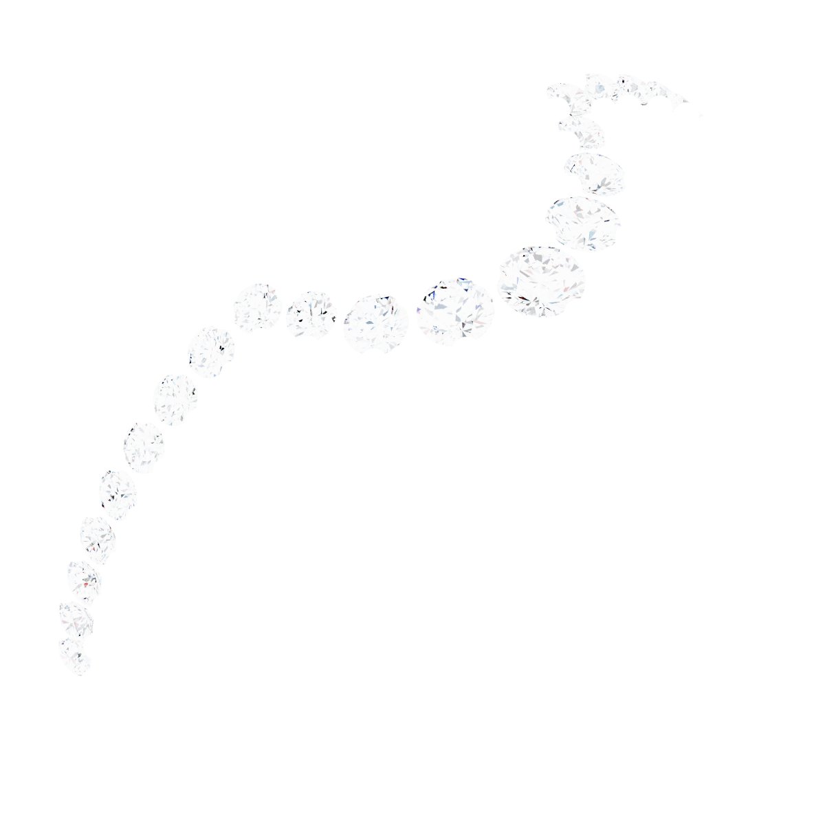 1/4 CTW Natural Diamond Contour Band – Platinum