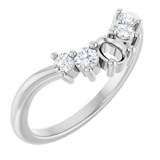 14k White Gold