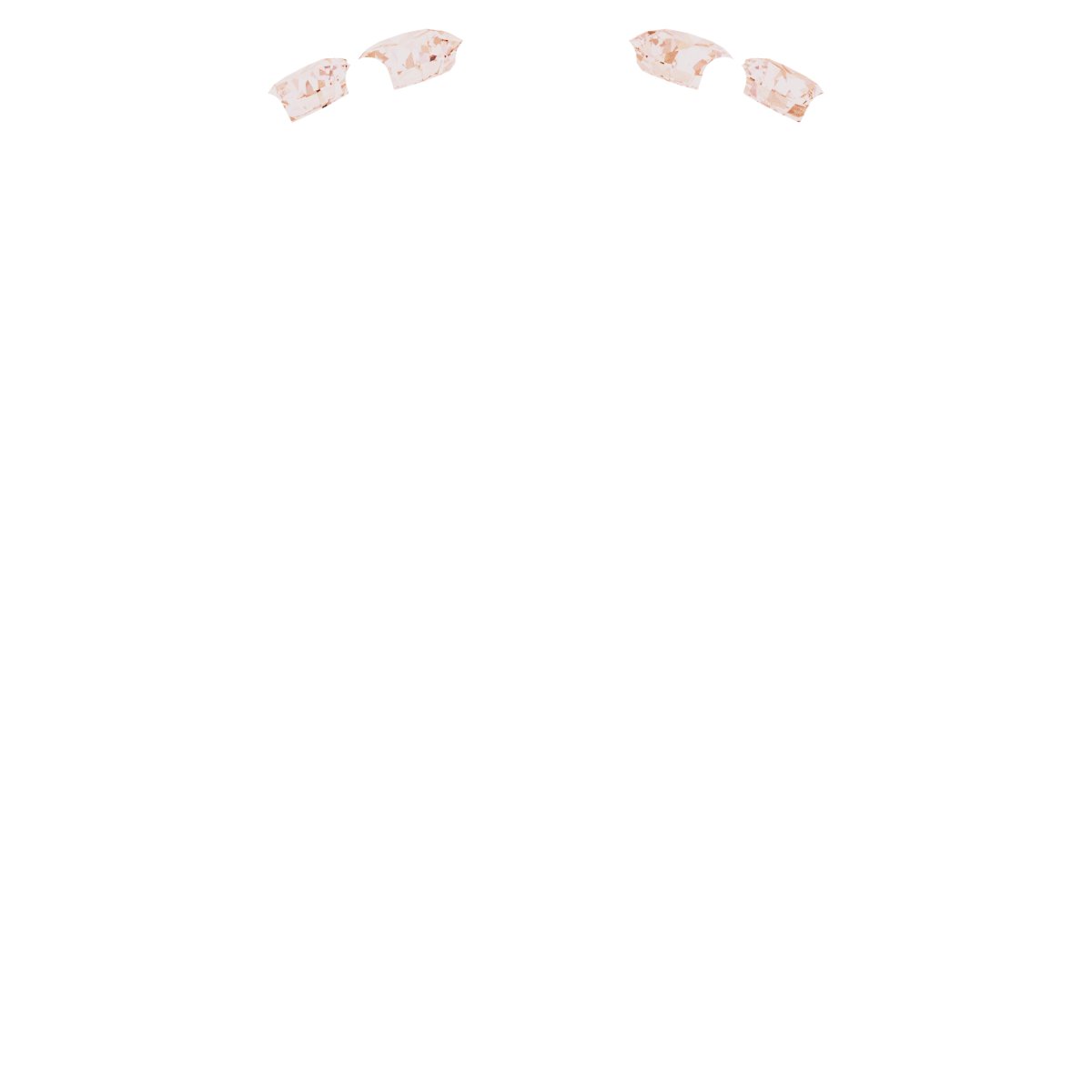 Alternative view of 1/3 CTW Natural Diamond Contour Band – 14K Rose Gold
