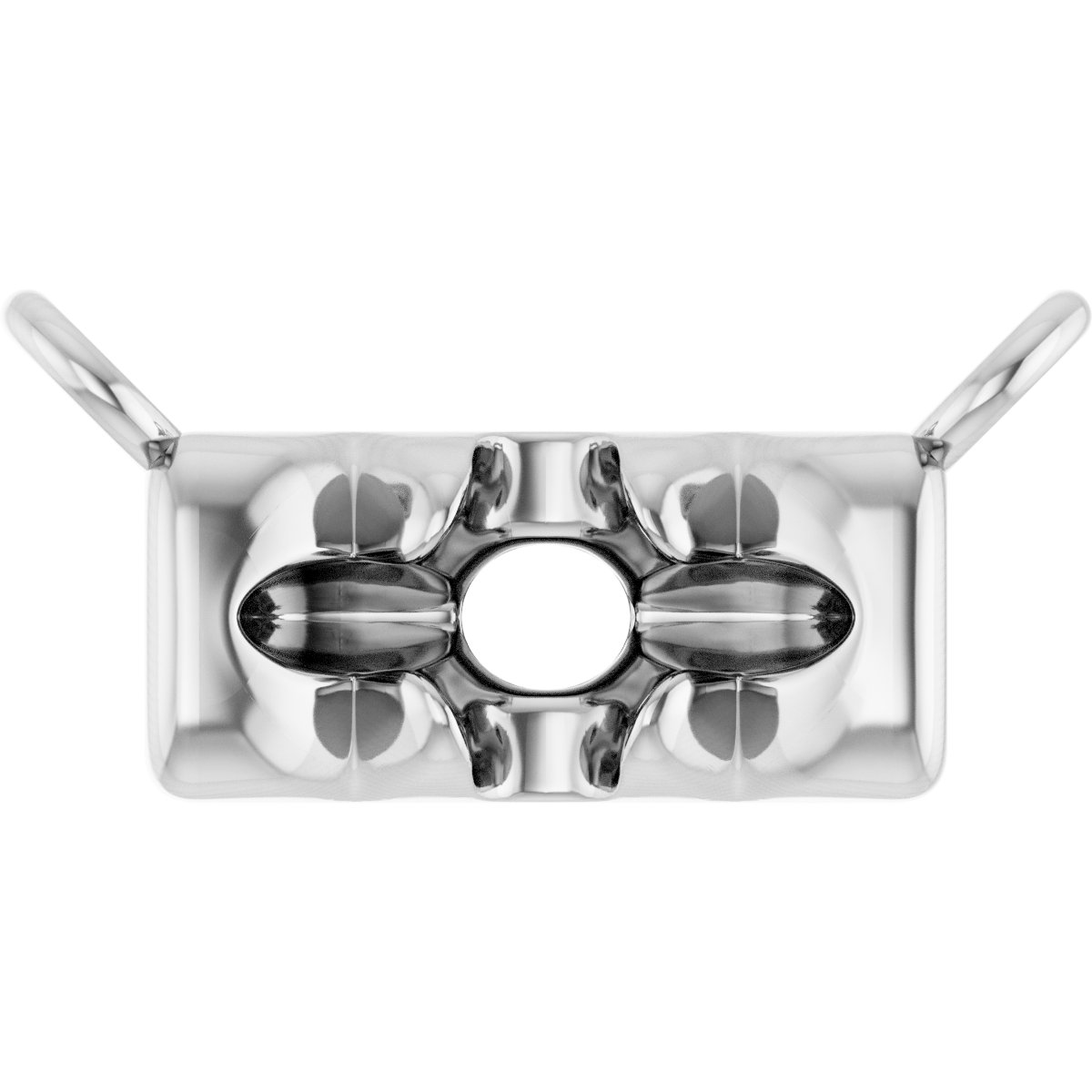 French-Set Family Bar Necklace or Center