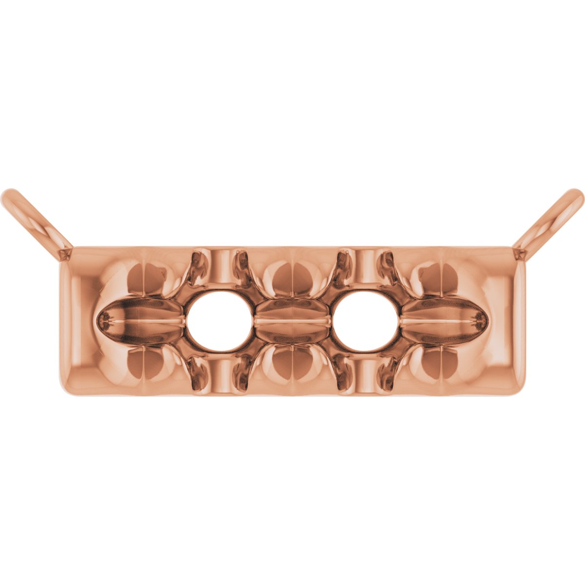 French-Set Family Bar Necklace or Center