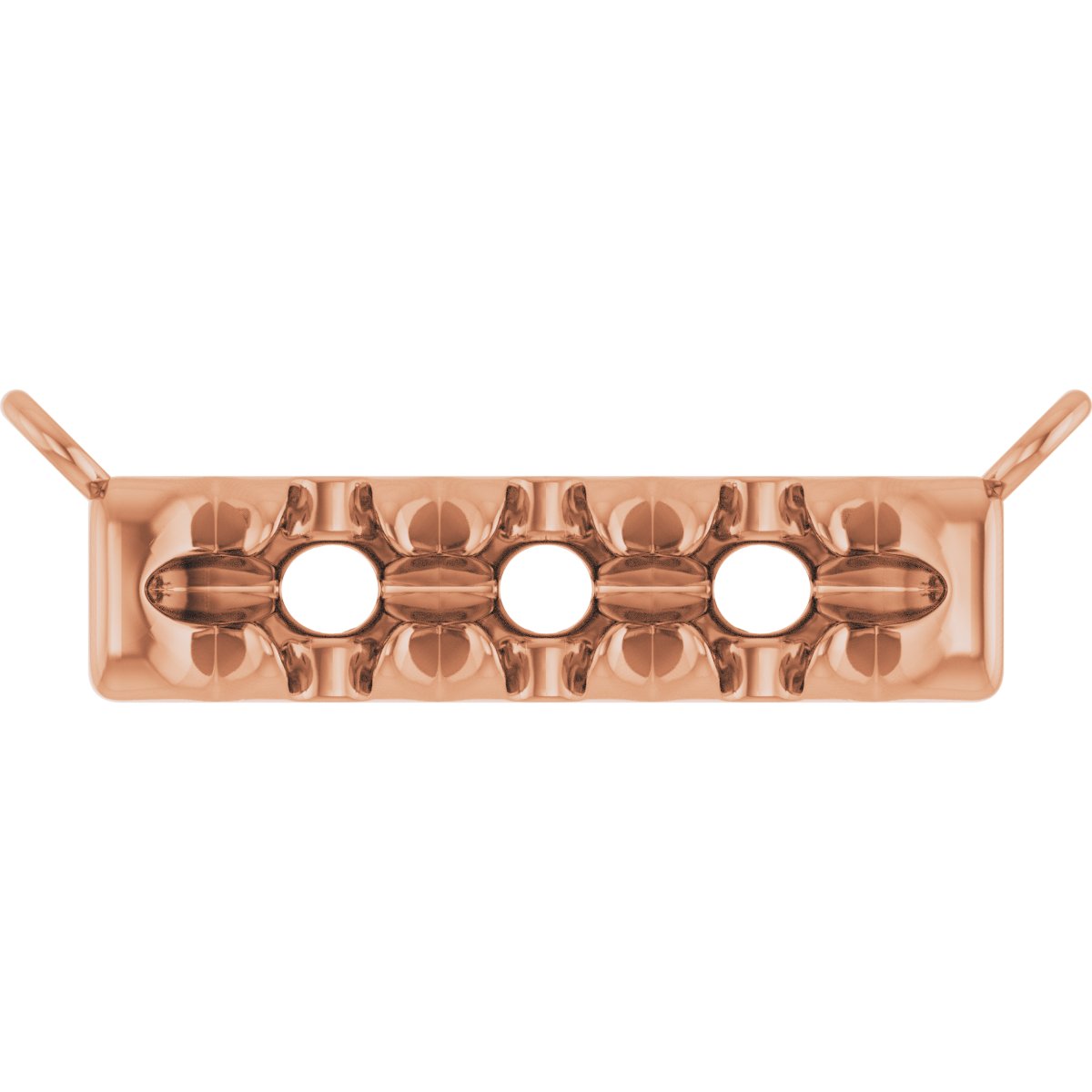 French-Set Family Bar Necklace or Center