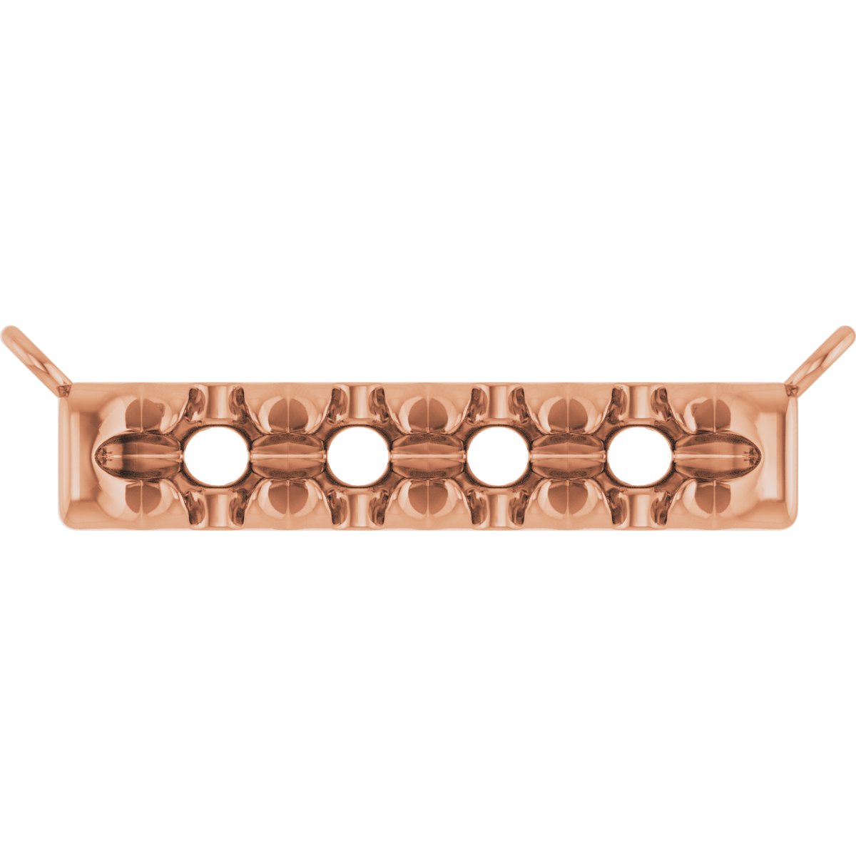 French-Set Family Bar Necklace or Center