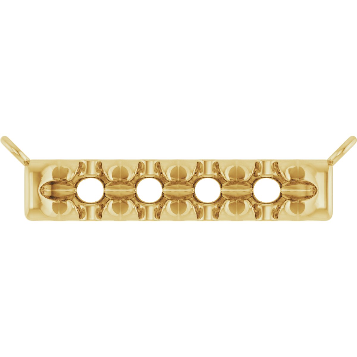 French-Set Family Bar Necklace or Center