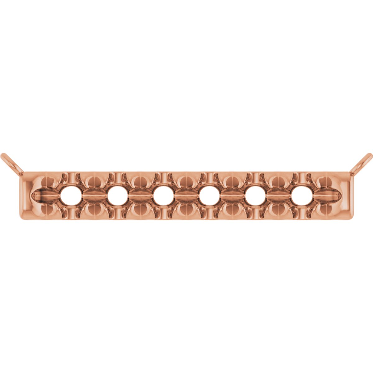 French-Set Family Bar Necklace or Center