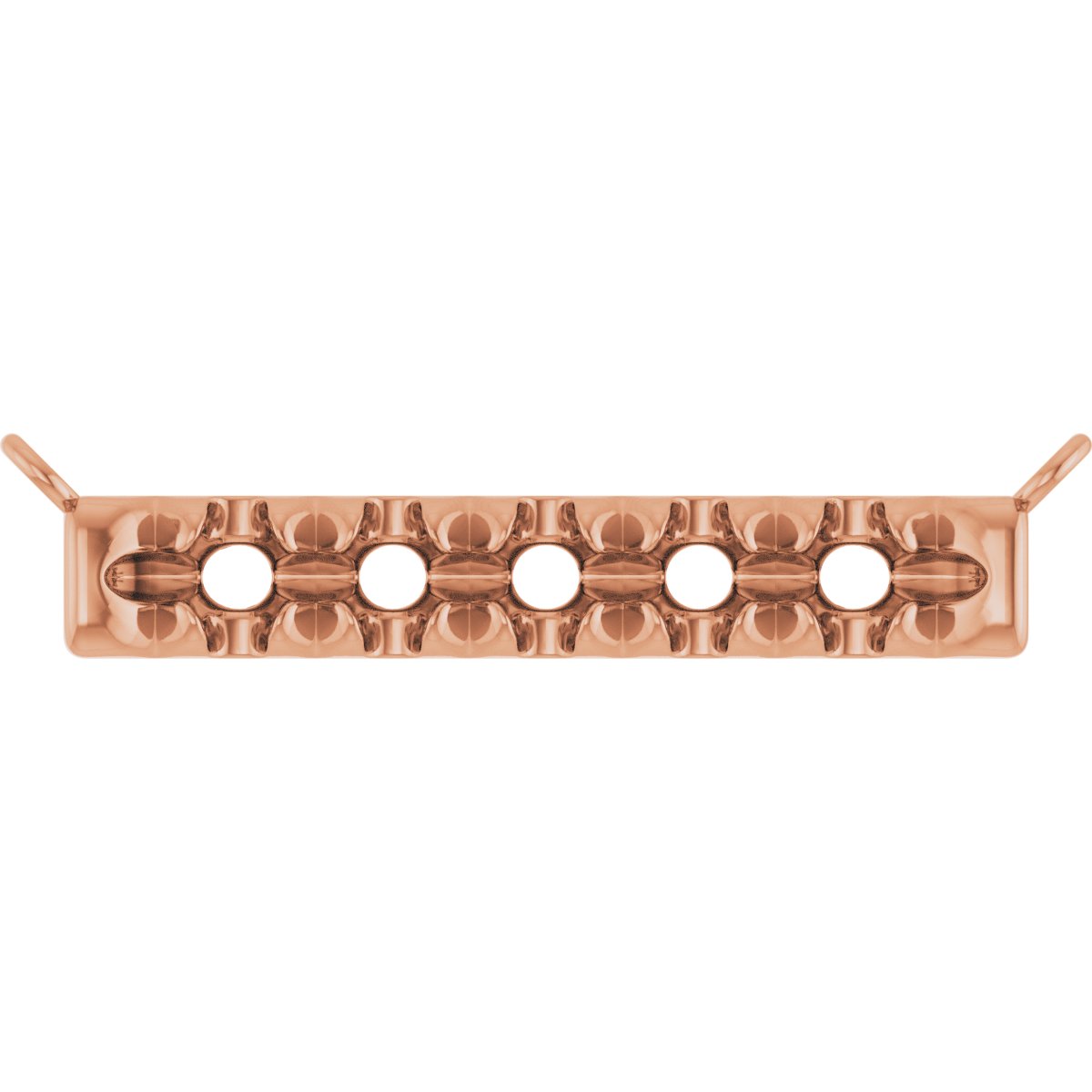 French-Set Family Bar Necklace or Center