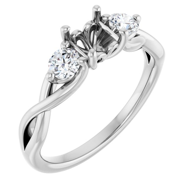 14k White Gold
