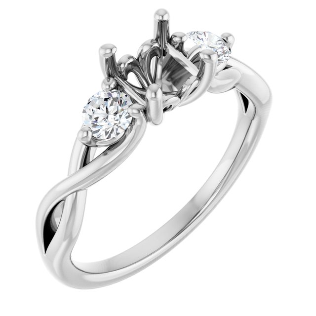 14k White Gold