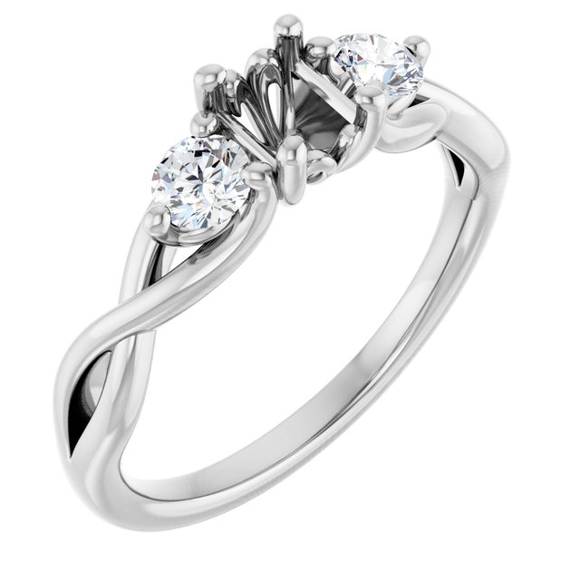 14k White Gold