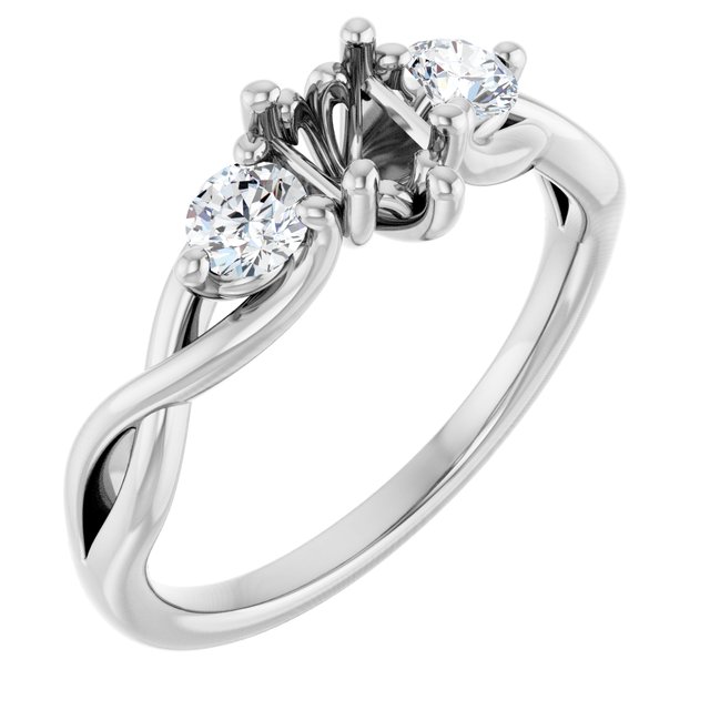 14k White Gold