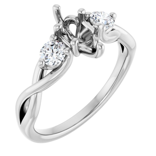 14k White Gold