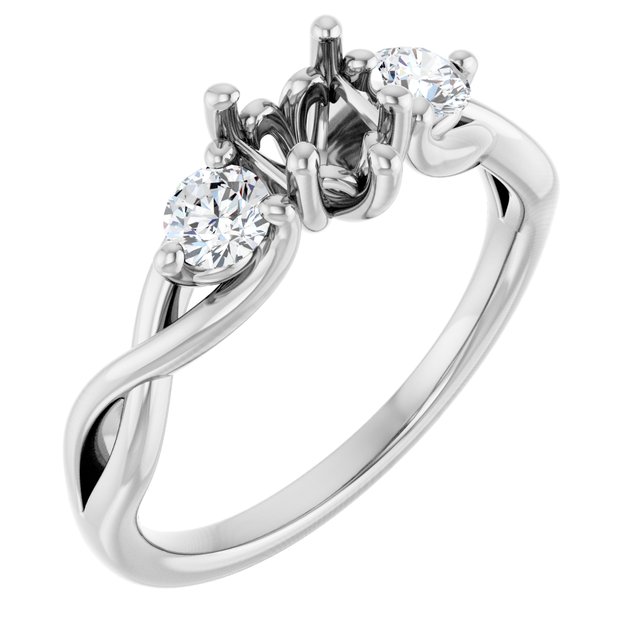 14k White Gold