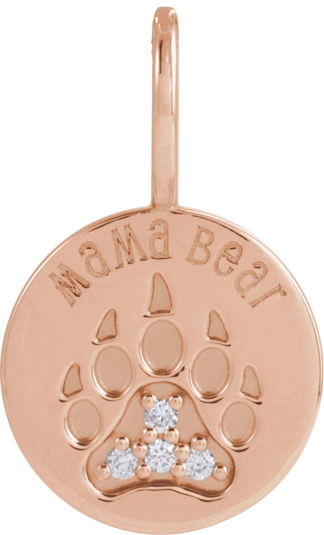 Mama Bear Necklace or Pendant