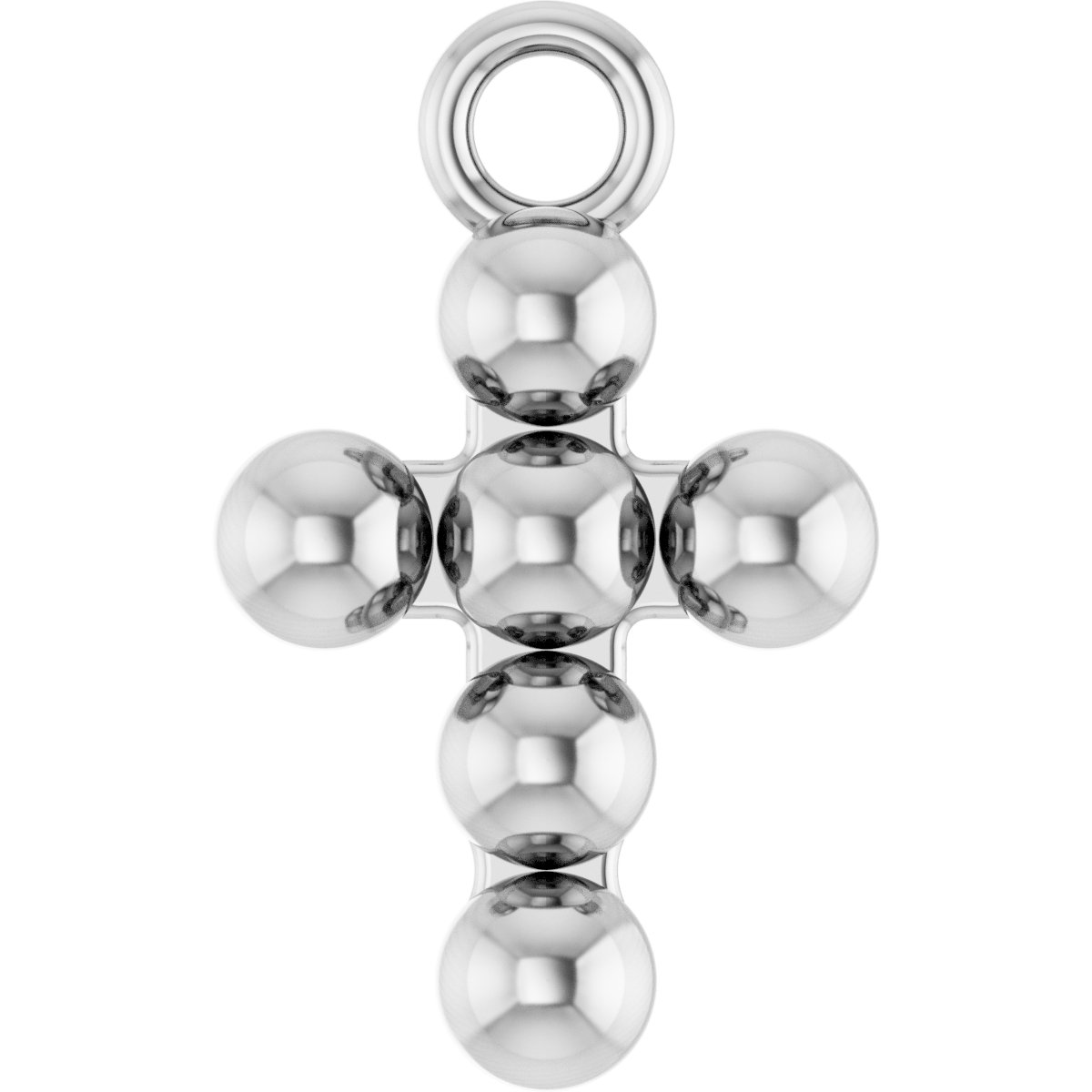 Beaded Cross Dangle