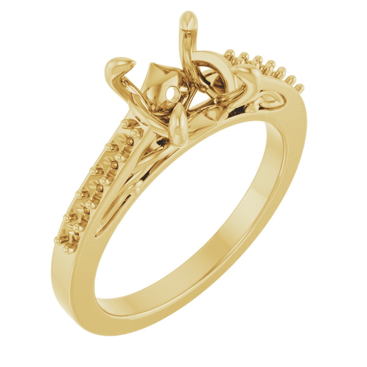 Accented Engagement Ring or Band