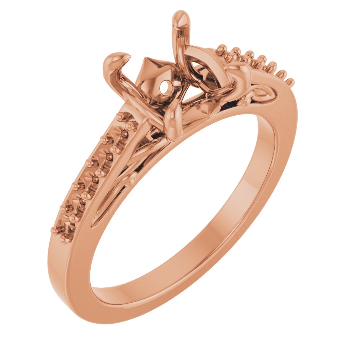 Accented Engagement Ring or Band