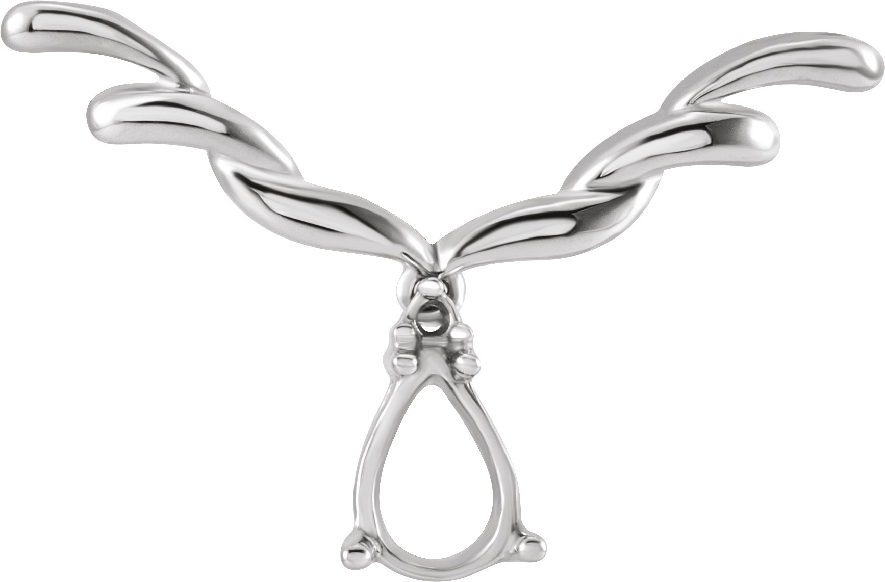 Pear Necklace Center