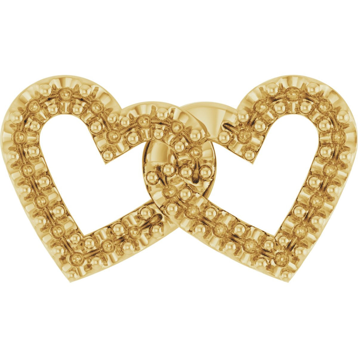 Accented Interlocking Heart Trim