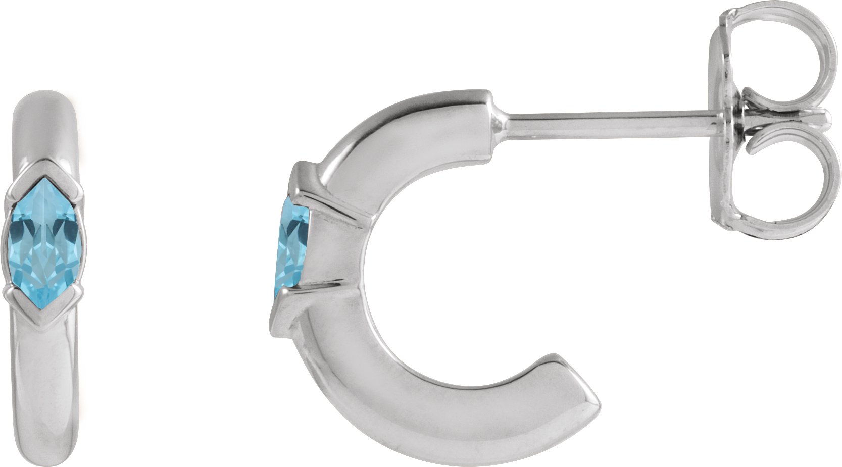 14k White Gold