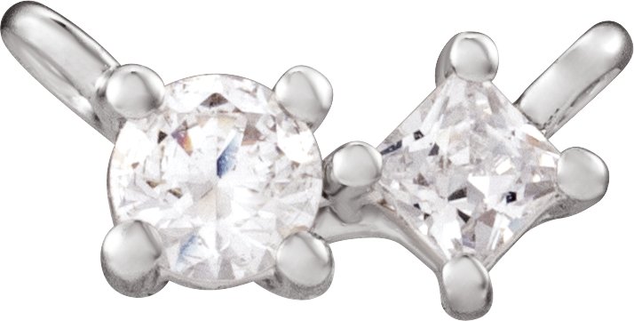 Two-Stone Necklace Center