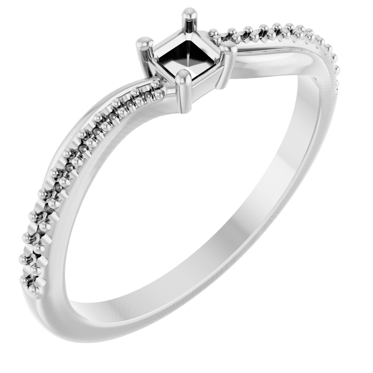 14k White Gold