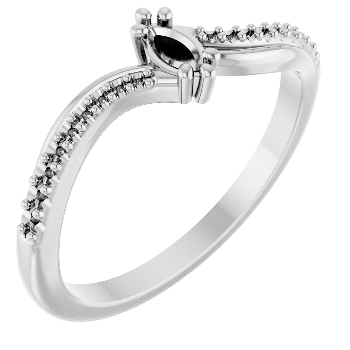 14k White Gold