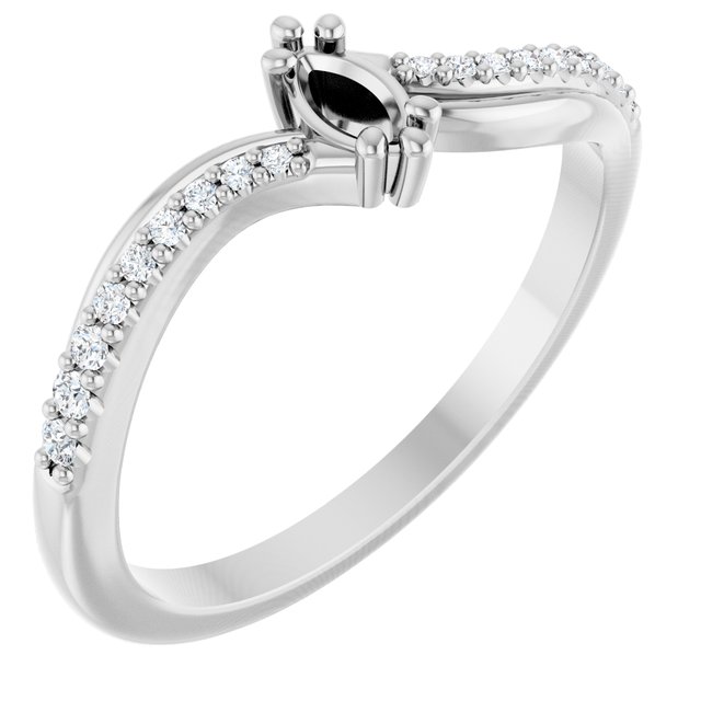 14k White Gold