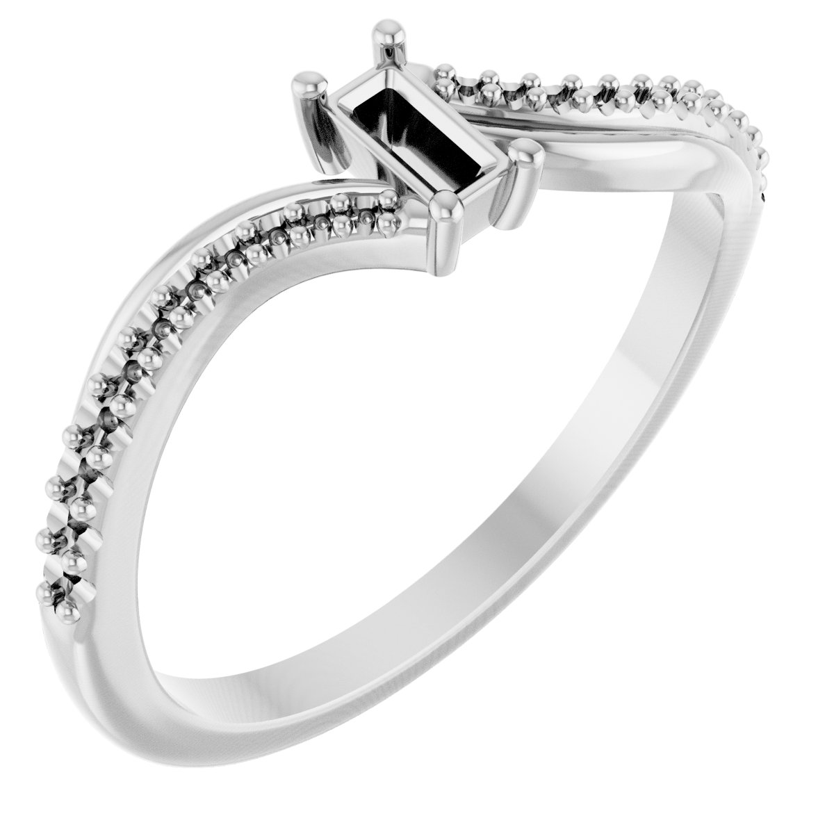 14k White Gold