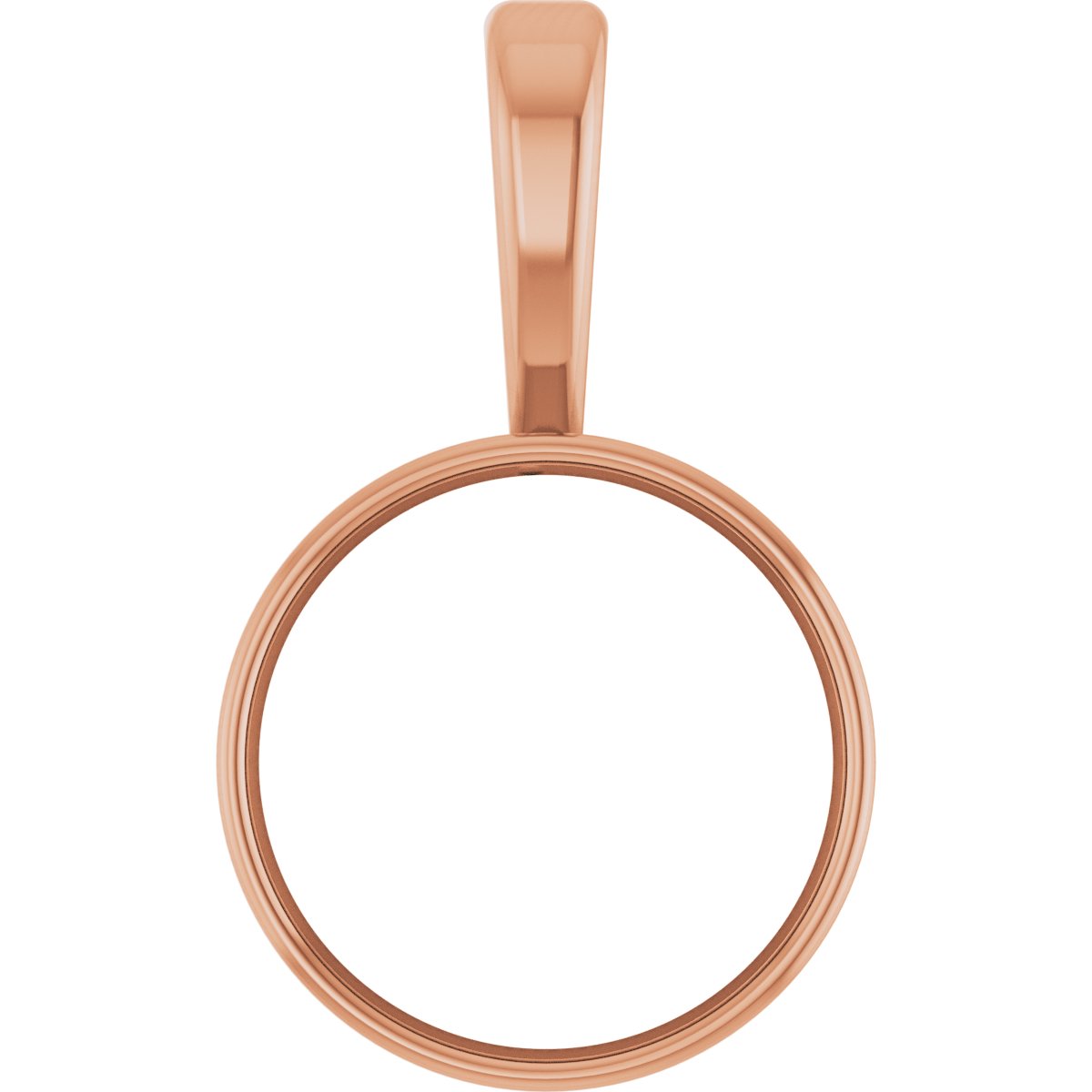 Bezel-Set Solitaire Necklace or Pendant