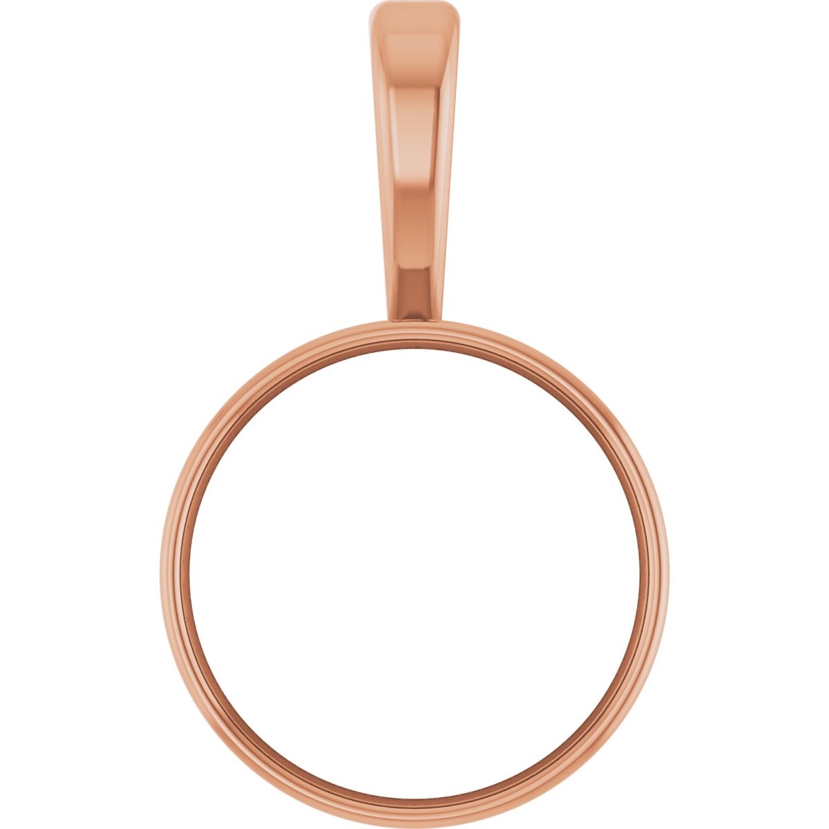 Bezel-Set Solitaire Necklace or Pendant