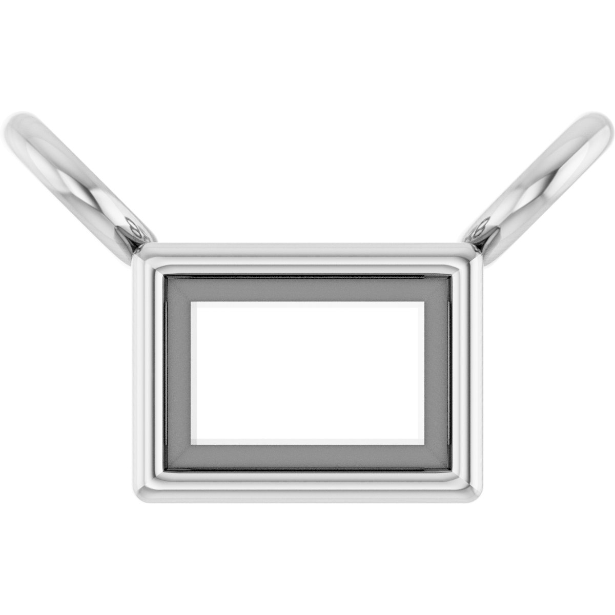 Bezel-Set Necklace Center