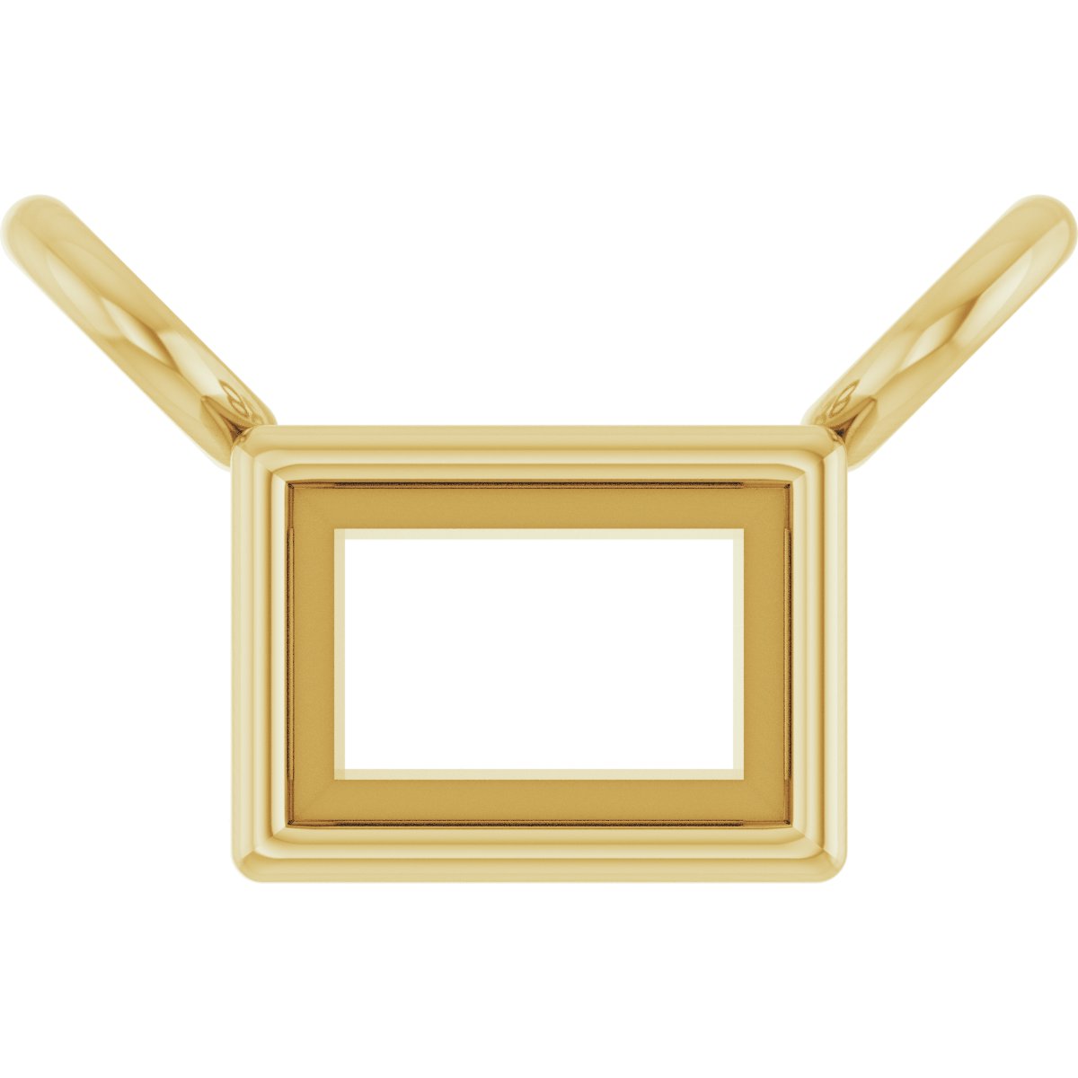 Bezel-Set Necklace Center
