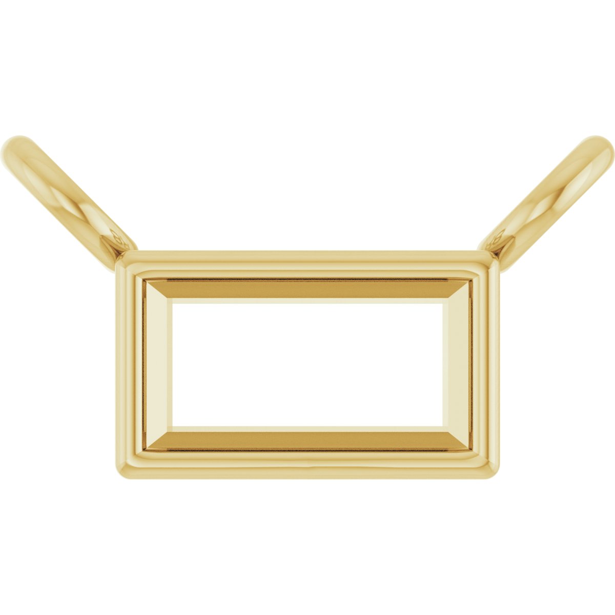 Bezel-Set Necklace Center