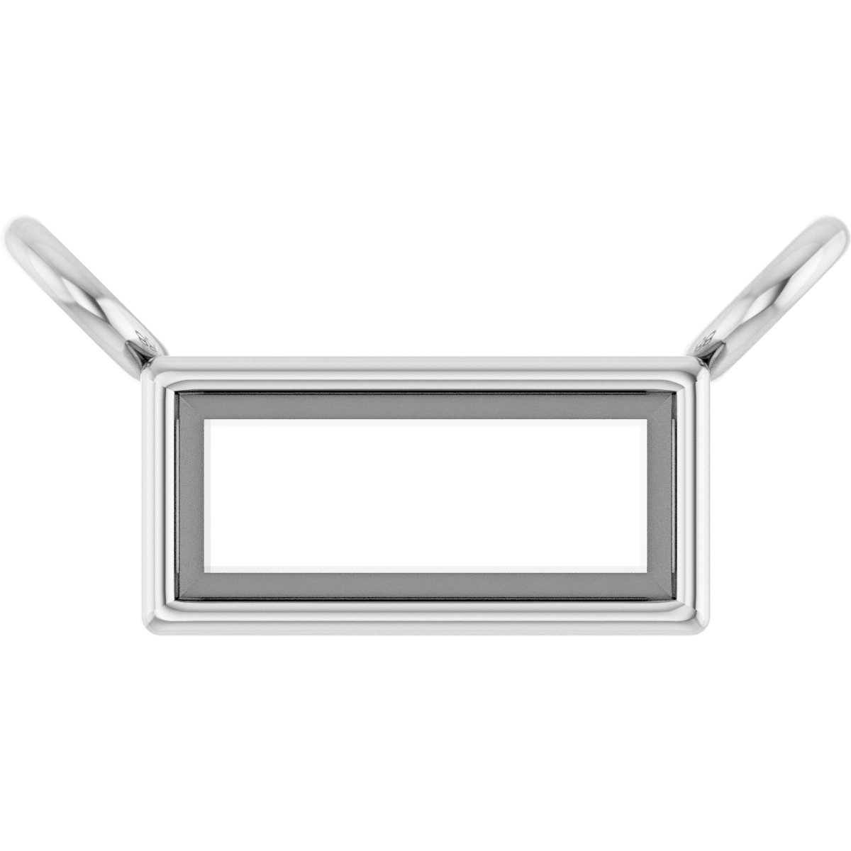 Bezel-Set Necklace Center