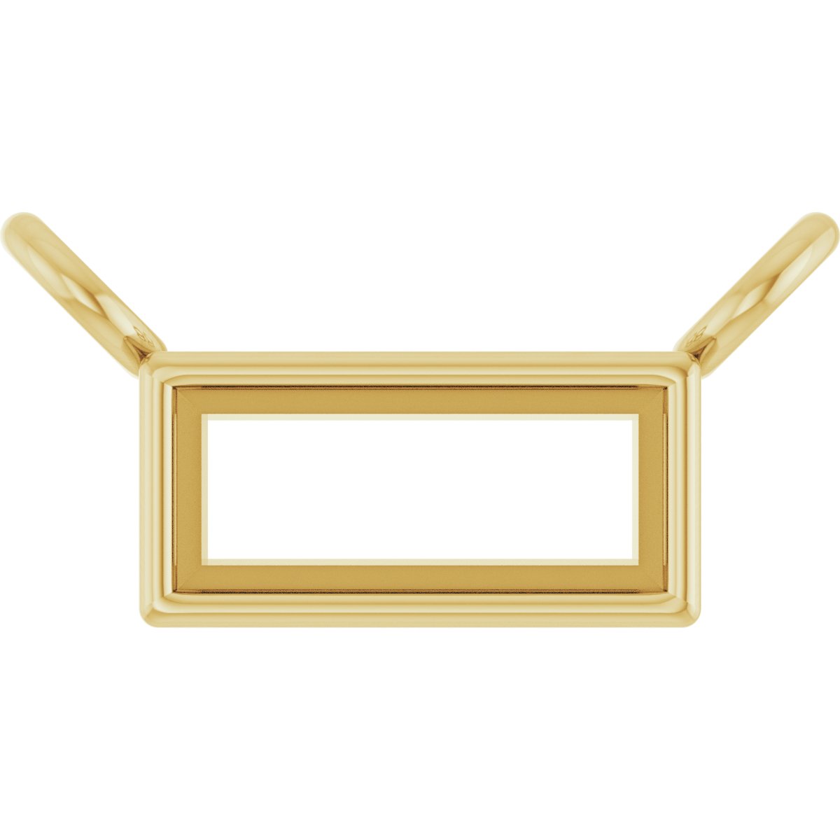 Bezel-Set Necklace Center