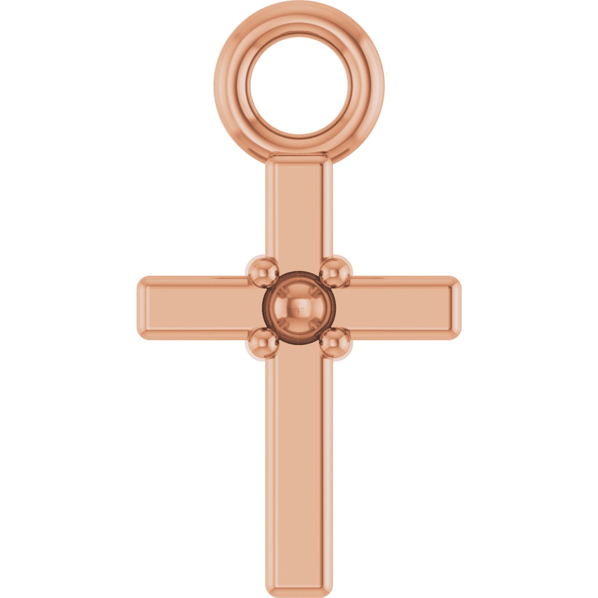 Accented Cross Dangle