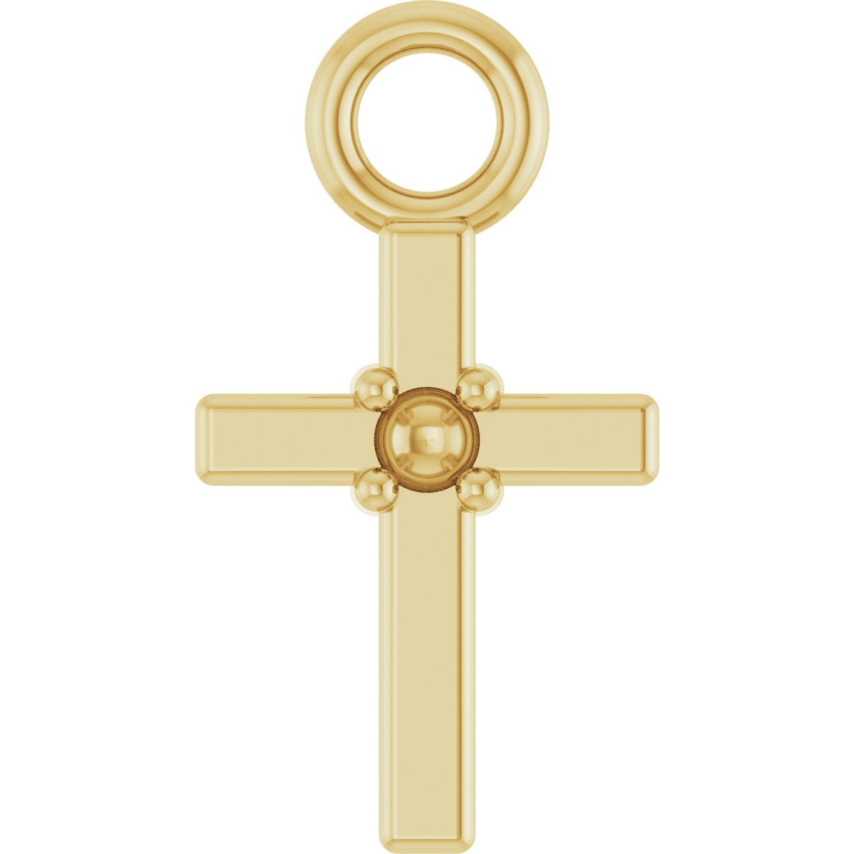 Accented Cross Dangle