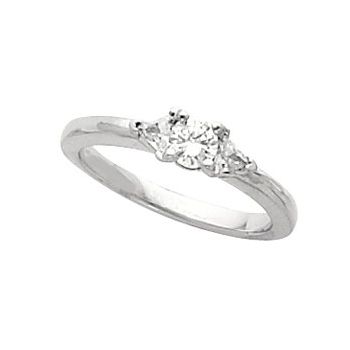 Three Stone Engagement Ring or Band Ref 174556