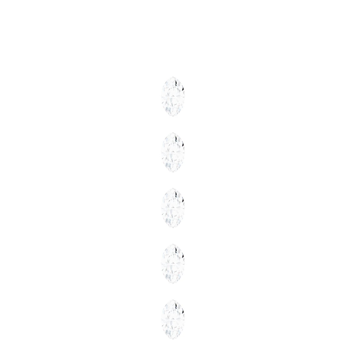 14k White Gold