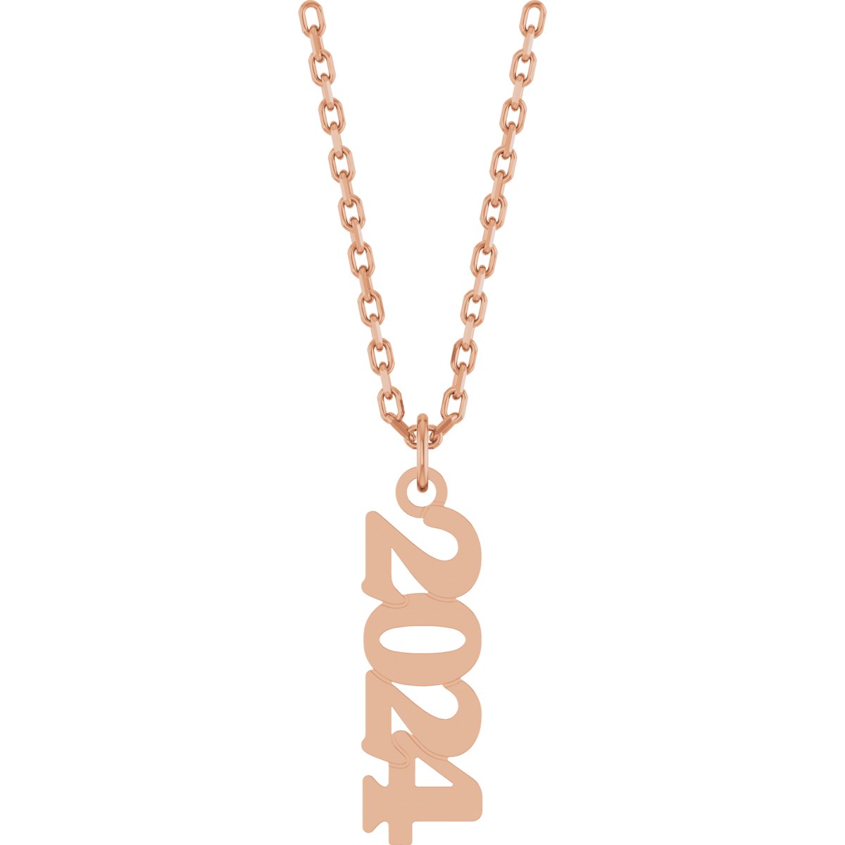 14K Rose Petite 2024 18 inch Necklace Ref 22321792