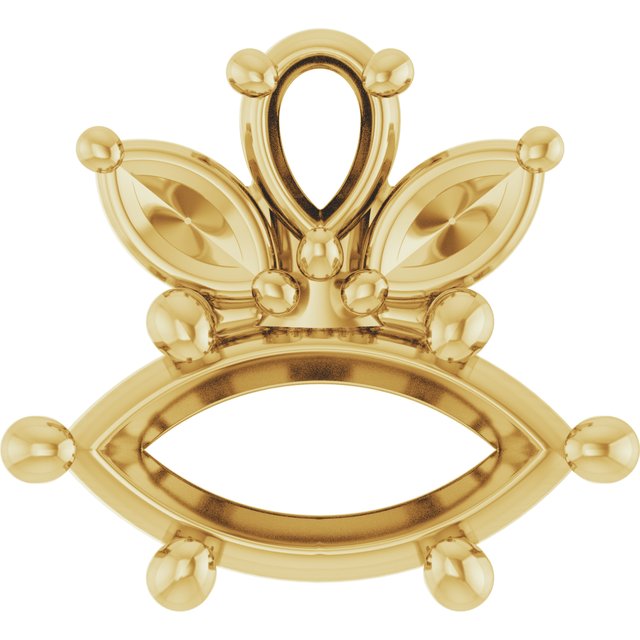 14k Yellow Gold