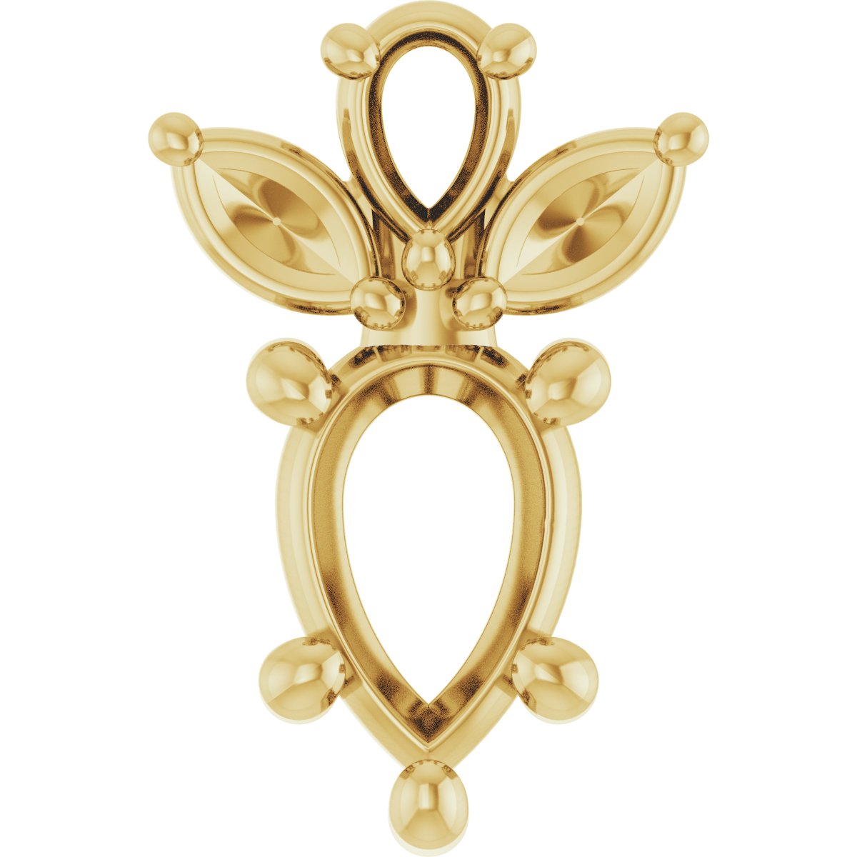 14k Yellow Gold