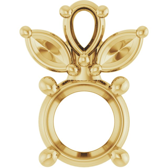 14k Yellow Gold
