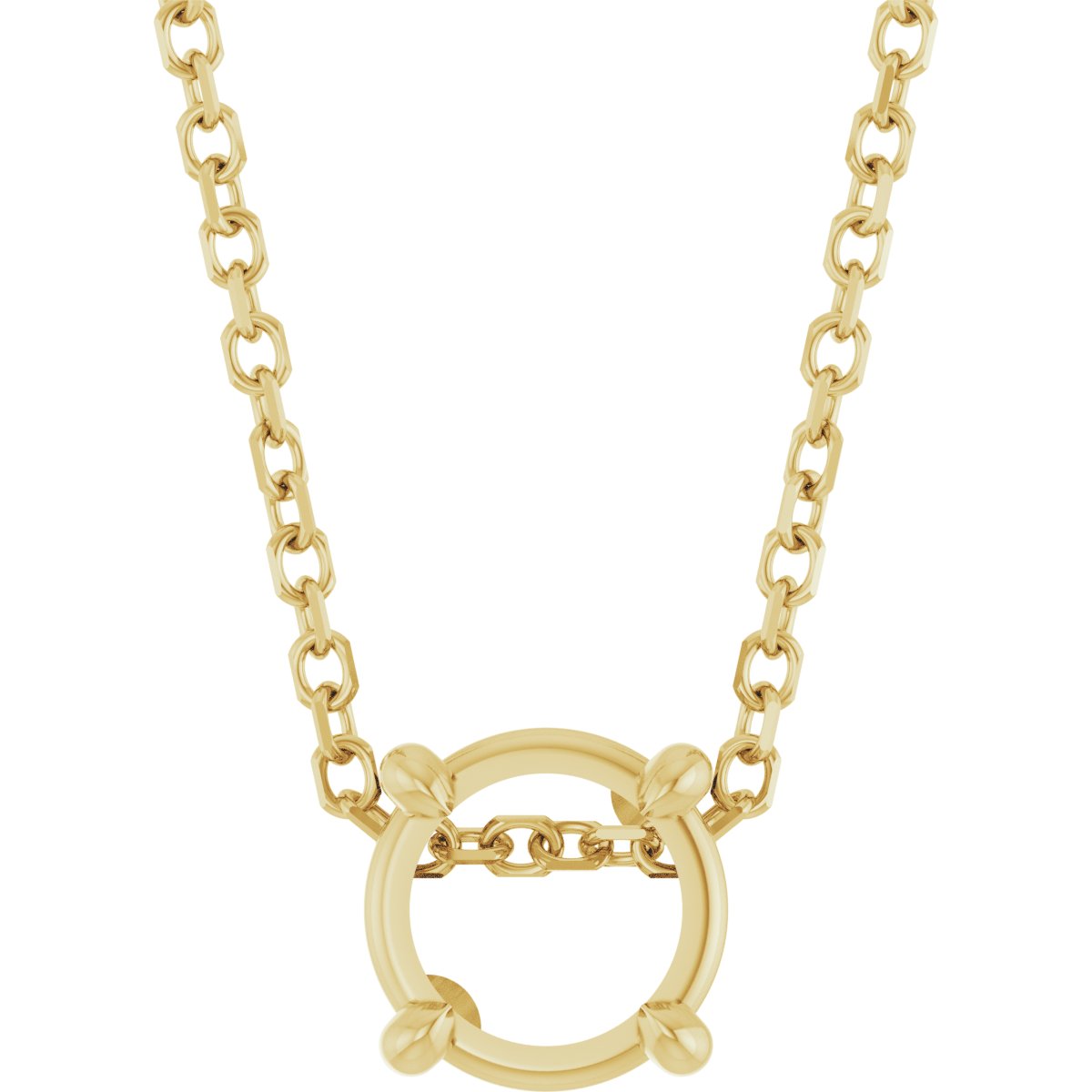 Solitaire Slide Necklace or Pendant